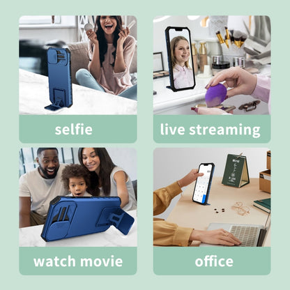 Stereoscopic Holder Sliding Camshield Phone Case, For Samsung Galaxy A53 5G, For Samsung Galaxy A02s US, For Samsung Galaxy A02s EU, For Samsung Galaxy A03 164mm, For Samsung Galaxy A03 166mm, For Samsung Galaxy A03s EU, For Samsung Galaxy A12 5G      ...