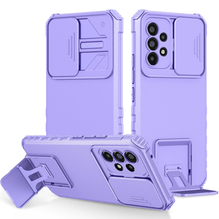 Stereoscopic Holder Sliding Camshield Phone Case, For Samsung Galaxy A53 5G, For Samsung Galaxy A02s US, For Samsung Galaxy A02s EU, For Samsung Galaxy A03 164mm, For Samsung Galaxy A03 166mm, For Samsung Galaxy A03s EU, For Samsung Galaxy A12 5G      ...