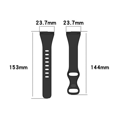 For Fitbit Versa 4 / Versa 3 / Sense Universal TPU Watch Band, S, L