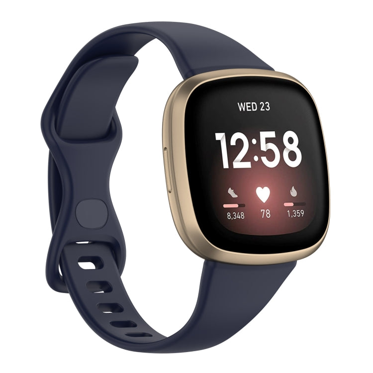 For Fitbit Versa 4 / Versa 3 / Sense Universal TPU Watch Band, S, L