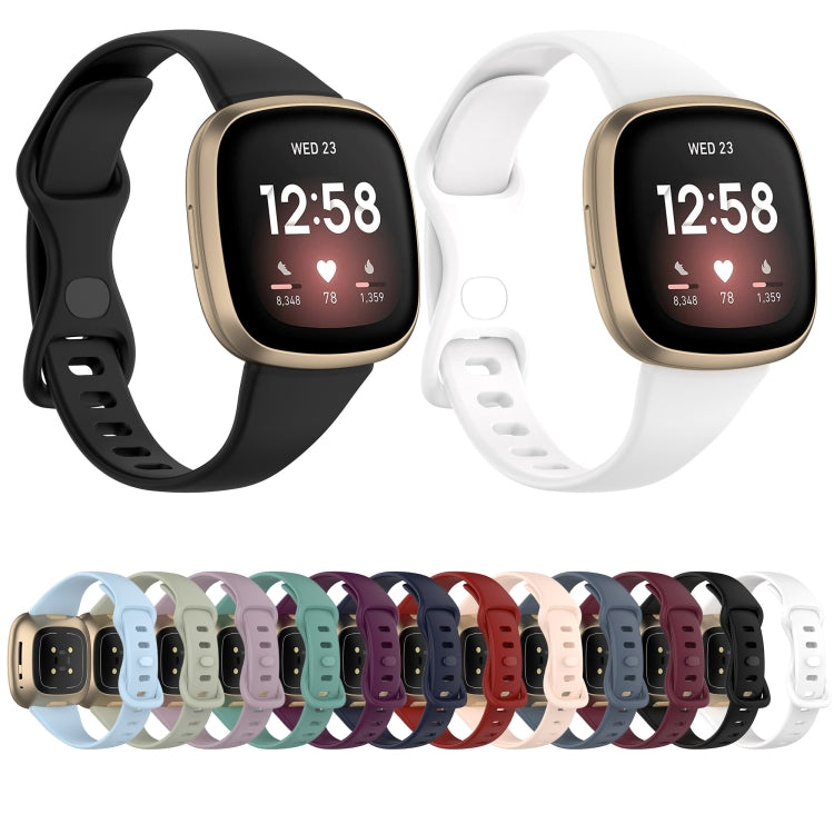 For Fitbit Versa 4 / Versa 3 / Sense Universal TPU Watch Band, S, L