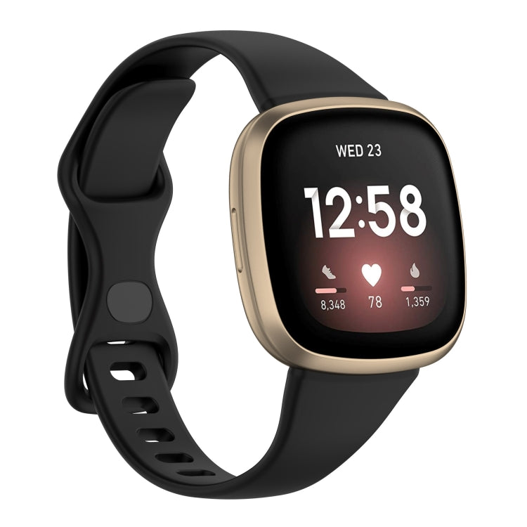For Fitbit Versa 4 / Versa 3 / Sense Universal TPU Watch Band, S, L