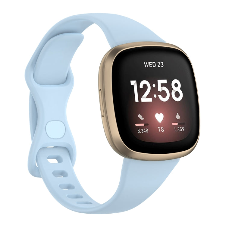 For Fitbit Versa 4 / Versa 3 / Sense Universal TPU Watch Band, S, L