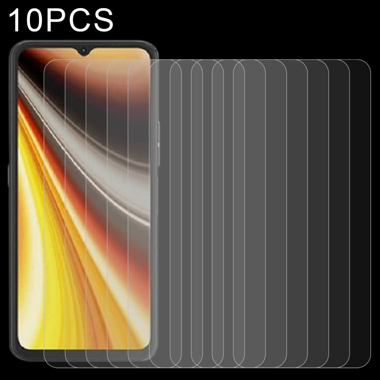 10 PCS 0.26mm 9H 2.5D Tempered Glass Film, For Ulefone Note 12 (10 PCS), For UMIDIGI Power 7 (10 PCS), For Tecno Pop 5 Pro(10 PCS), For UMIDIGI Power 7S (10 PCS), For Huawei nova 9z 5G (10 PCS)