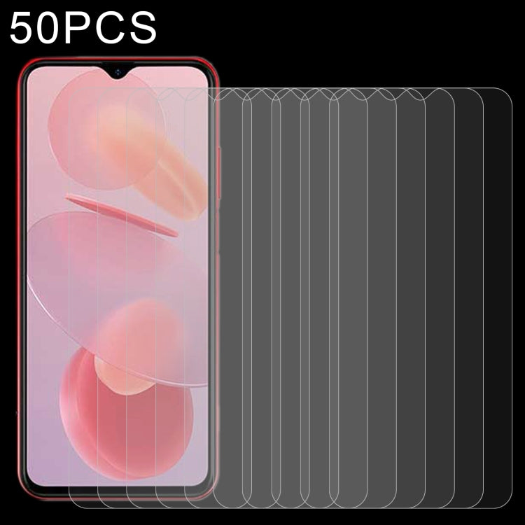 50 PCS 0.26mm 9H 2.5D Tempered Glass Film, For Ulefone Note 12 (50 PCS), For UMIDIGI Power 7 (50 PCS), For Tecno Pop 5 Pro (50 PCS), For UMIDIGI Power 7S (50 PCS), For Huawei nova 9z 5G (50 PCS)