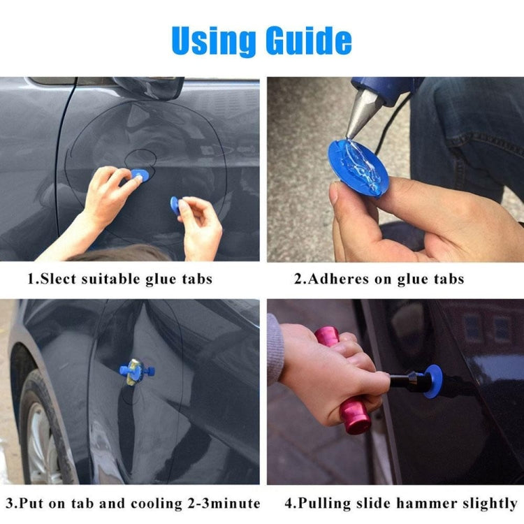 38 in 1 12V Car Cigarette Lighter Plug Paintless Dent Puller, 38 in 1 T-Bar