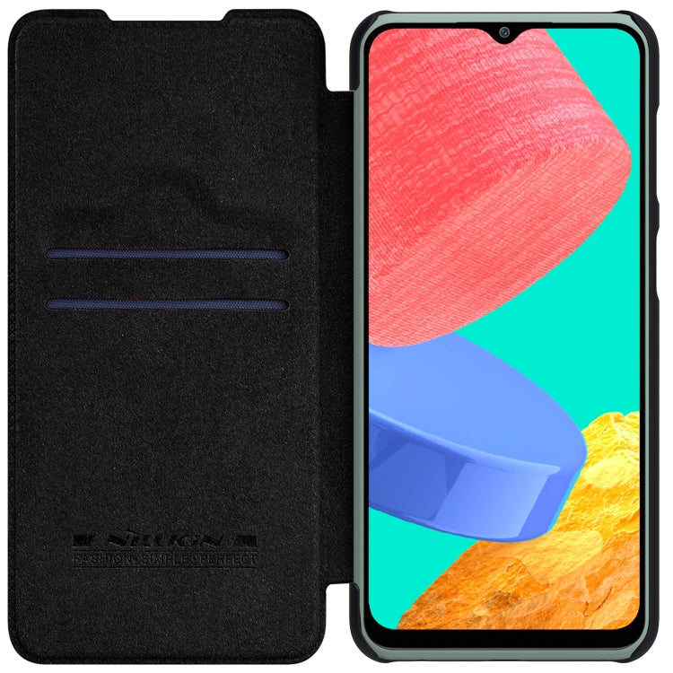 NILLKIN QIN Series Crazy Horse Texture Leather Case, For Samsung Galaxy M33 5G