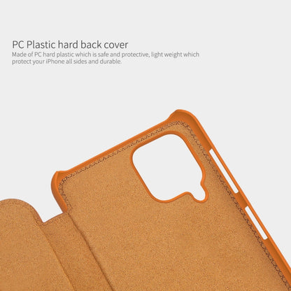 NILLKIN QIN Series Crazy Horse Texture Leather Case, For Samsung Galaxy M33 5G