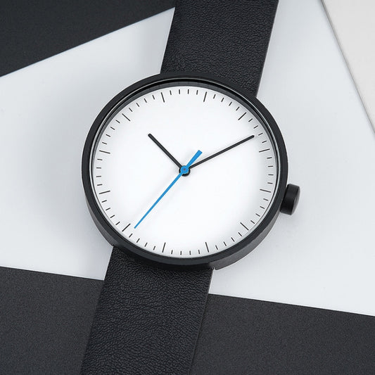 Montre de sport YAZOLE 522 à aiguilles rouges et bleues et mouvement à quartz