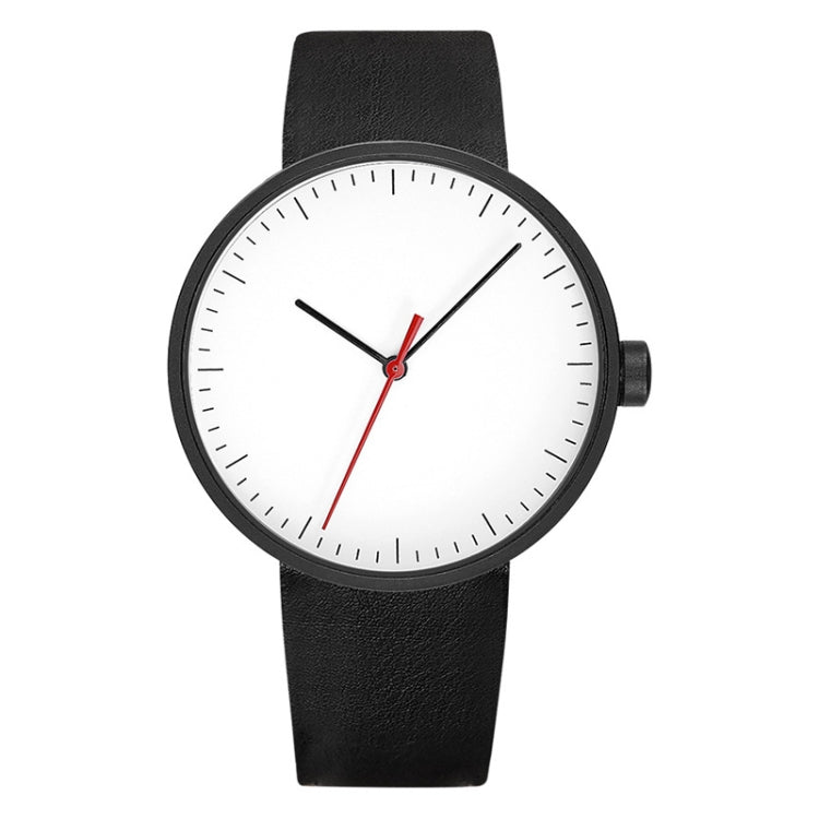 Montre de sport YAZOLE 522 à mouvement à quartz avec aiguilles rouges et bleues