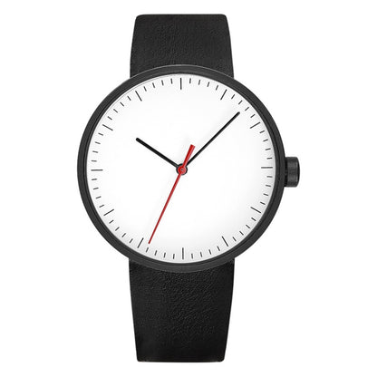 Montre de sport YAZOLE 522 à mouvement à quartz avec aiguilles rouges et bleues