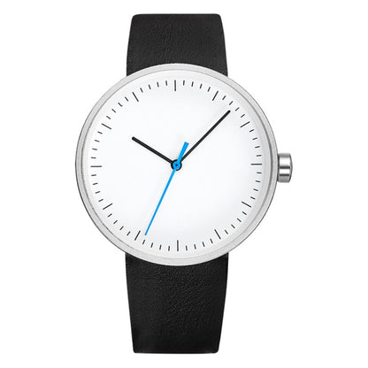 Montre de sport YAZOLE 522 à mouvement à quartz avec aiguilles rouges et bleues