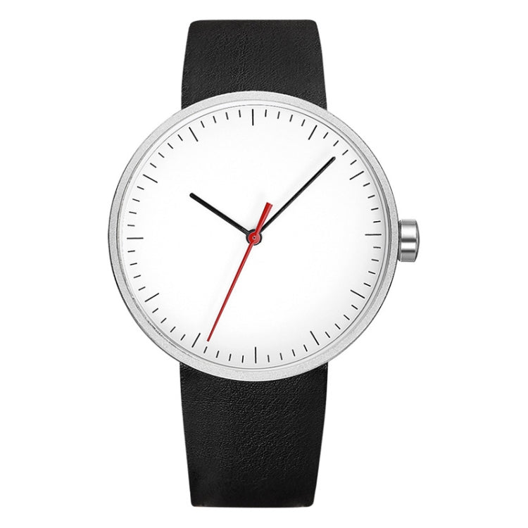 Montre de sport YAZOLE 522 à mouvement à quartz avec aiguilles rouges et bleues