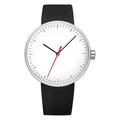 Montre de sport YAZOLE 522 à mouvement à quartz avec aiguilles rouges et bleues