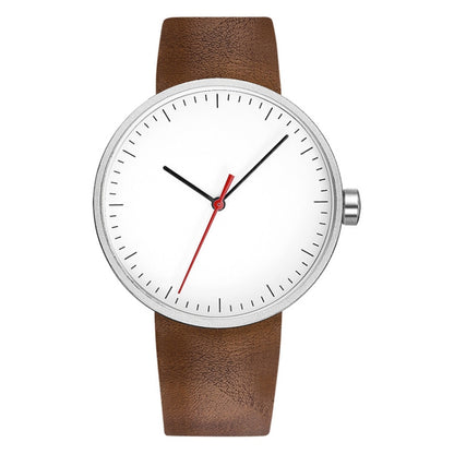 Montre de sport YAZOLE 522 à mouvement à quartz avec aiguilles rouges et bleues