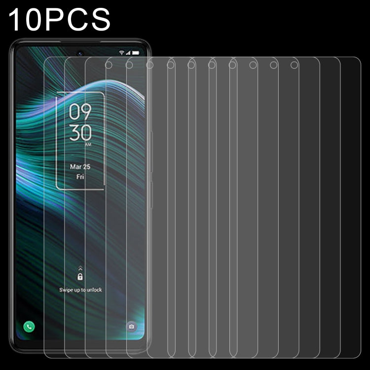 10 PCS 0.26mm 9H 2.5D Tempered Glass Film, For TCL Stylus (10 PCS), For Tecno Spark 9 Pro (50 PCS)