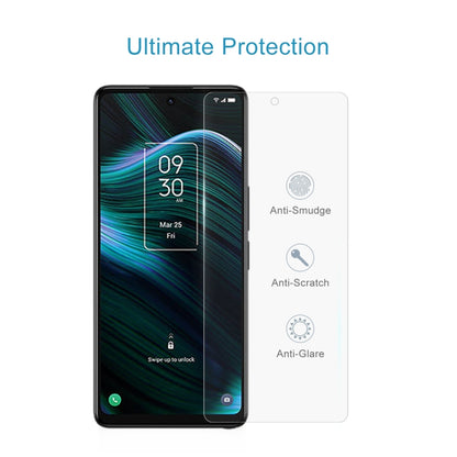 50 PCS 0.26mm 9H 2.5D Tempered Glass Film, For TCL Stylus (50 PCS), For Tecno Spark 9 Pro (10 PCS)