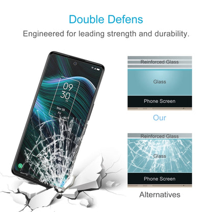 50 PCS 0.26mm 9H 2.5D Tempered Glass Film, For TCL Stylus (50 PCS), For Tecno Spark 9 Pro (10 PCS)