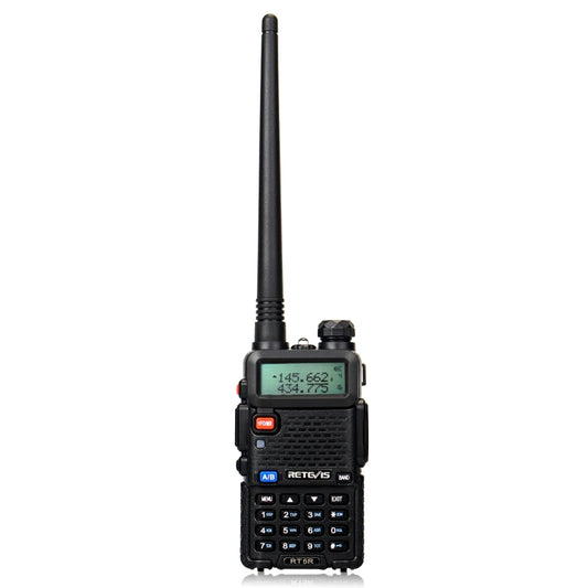 RETEVIS RT5R EU Frequency 144-146MHz & 430-440MHz Handheld Two Way Radio Walkie Talkie, RT5R EU Frequency