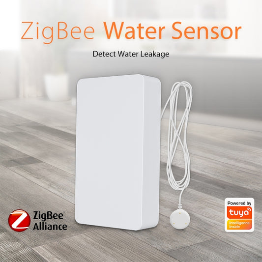 Sensor de agua y sensor de inundación Zigbee NEO NAS-WS05B, sensor de inundación WS05B