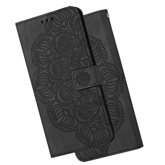 Mandala Embossed Flip Leather Phone Case, For OPPO Reno6 Pro 5G, For OPPO Reno7 5G