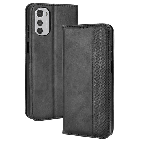 Magnetic Buckle Retro Crazy Horse Leather Phone Case, For Motorola Moto G22 / E32s 4G, For Motorola Moto G52j 5G, For Motorola Moto G71s/G82 5G/G52 4G, For OPPO Realme GT Neo 3T/GT Neo2/GT2, For OPPO Reno8, For OPPO Reno8 Pro, For OPPO Reno8 Pro+