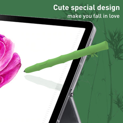 Bamboo Liquid Silicone Gel Stylus Pen Protective Case