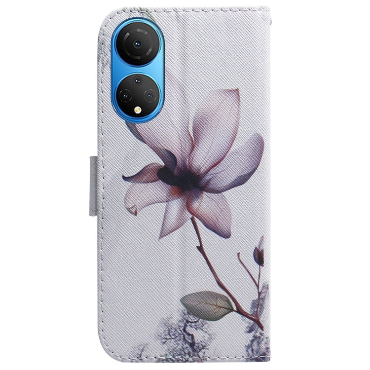 Coloured Drawing Leather Phone Case, For Honor X7, For Honor X8