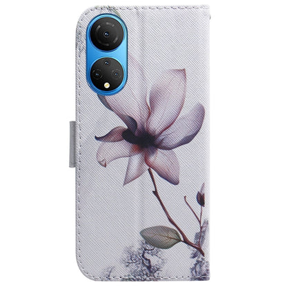 Coloured Drawing Leather Phone Case, For Honor X7, For Honor X8