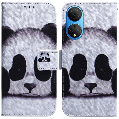 Coloured Drawing Leather Phone Case, For Honor X7, For Honor X8