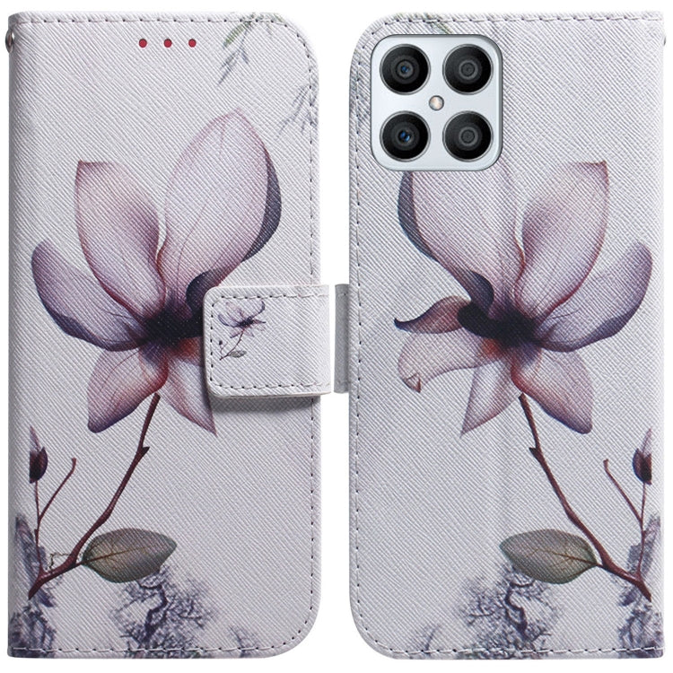 Coloured Drawing Leather Phone Case, For Honor X7, For Honor X8