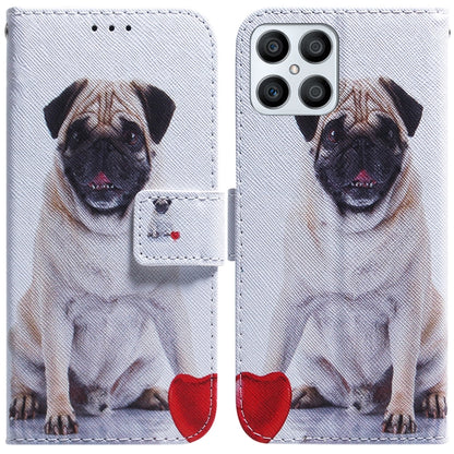 Coloured Drawing Leather Phone Case, For Honor X7, For Honor X8