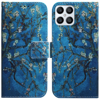 Coloured Drawing Leather Phone Case, For Honor X7, For Honor X8