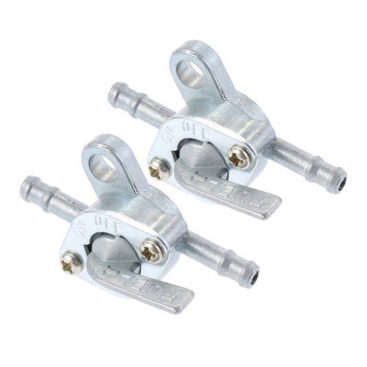 Robinet d'essence pour moto ou scooter, 2 pièces, 6 mm, interrupteur de réservoir de carburant, interrupteur de réservoir de carburant