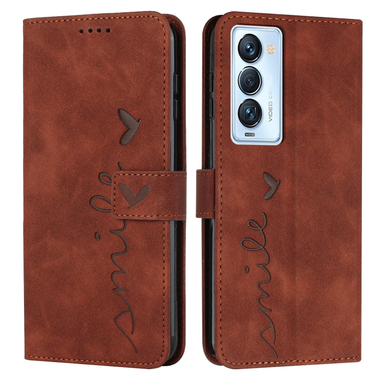 Skin Feel Heart Pattern Leather Phone Case, For Tecno Camon 17 Pro/Camon 17P, For Tecno Camon 18, For Tecno Camon 18 Premier, For Tecno POP 5 LTE, For Tecno Pova 2, For Tecno Pova Neo, For Tecno Spark 6 Go/Spark Go 2020, For Tecno Spark 7T/Spark 7     ...