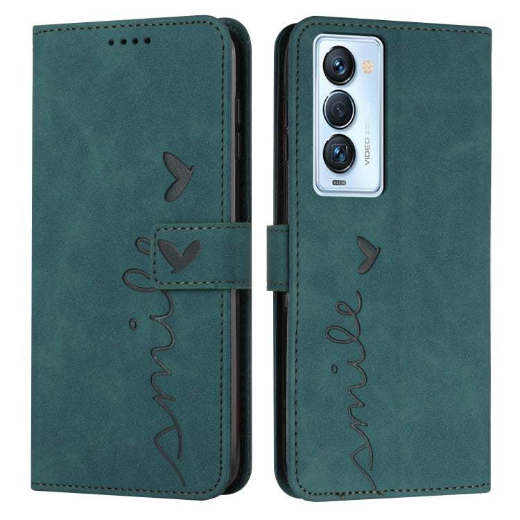 Skin Feel Heart Pattern Leather Phone Case, For Tecno Camon 17 Pro/Camon 17P, For Tecno Camon 18, For Tecno Camon 18 Premier, For Tecno POP 5 LTE, For Tecno Pova 2, For Tecno Pova Neo, For Tecno Spark 6 Go/Spark Go 2020, For Tecno Spark 7T/Spark 7     ...
