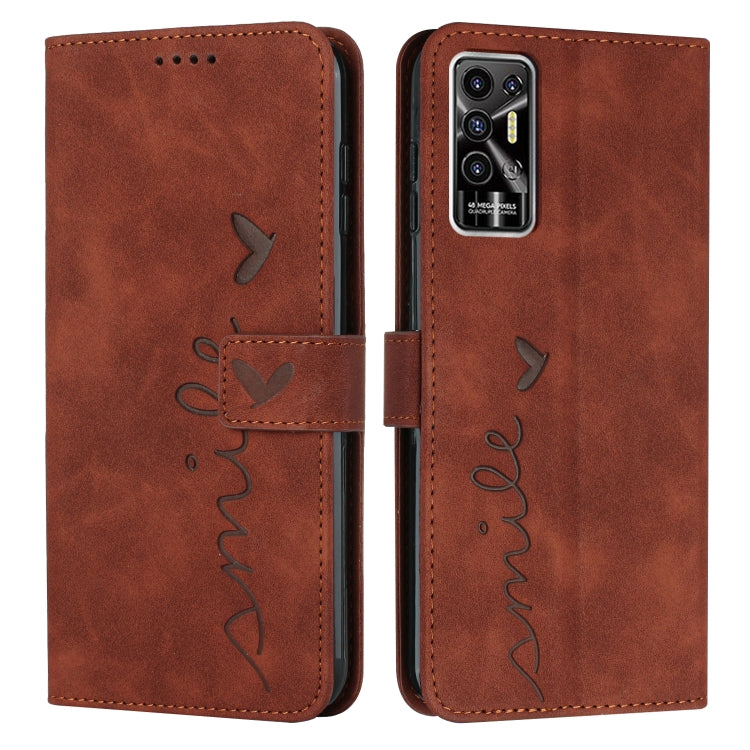 Skin Feel Heart Pattern Leather Phone Case, For Tecno Camon 17 Pro/Camon 17P, For Tecno Camon 18, For Tecno Camon 18 Premier, For Tecno POP 5 LTE, For Tecno Pova 2, For Tecno Pova Neo, For Tecno Spark 6 Go/Spark Go 2020, For Tecno Spark 7T/Spark 7     ...