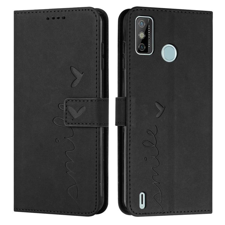 Skin Feel Heart Pattern Leather Phone Case, For Tecno Camon 17 Pro/Camon 17P, For Tecno Camon 18, For Tecno Camon 18 Premier, For Tecno POP 5 LTE, For Tecno Pova 2, For Tecno Pova Neo, For Tecno Spark 6 Go/Spark Go 2020, For Tecno Spark 7T/Spark 7     ...