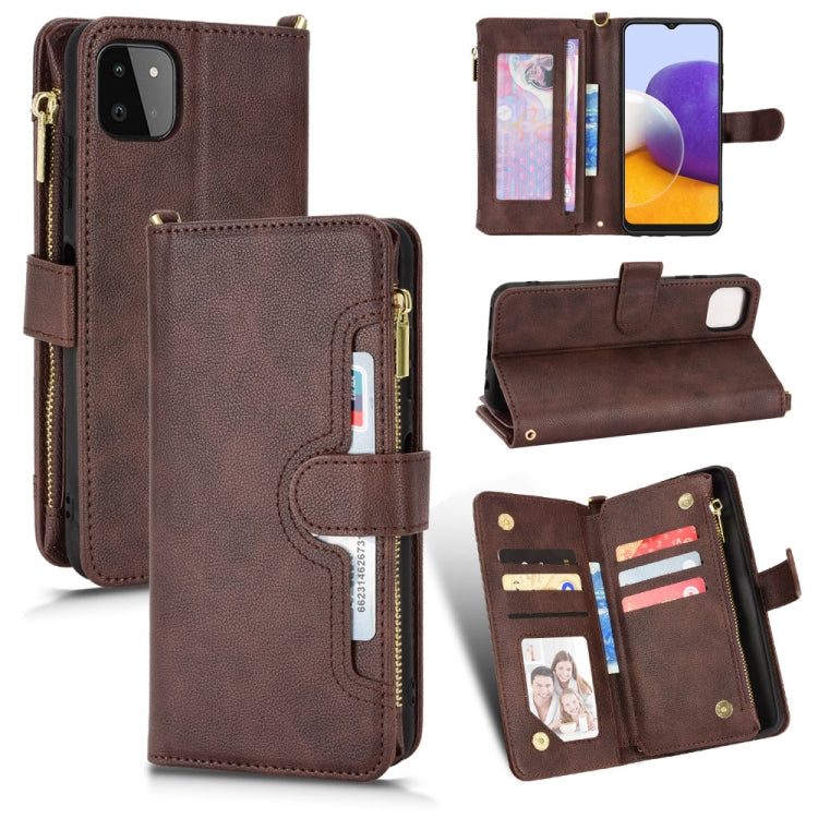Litchi Texture Zipper Leather Phone Case, For OPPO Realme GT Master / K9, For Google Pixel 5a 5G, For Google Pixel 5 5G, For Samsung Galaxy M23 5G / F23 5G, For Samsung Galaxy Z Fold2 5G, For Samsung Galaxy A13 5G, For Samsung Galaxy A23 4G / M22 4G   ...