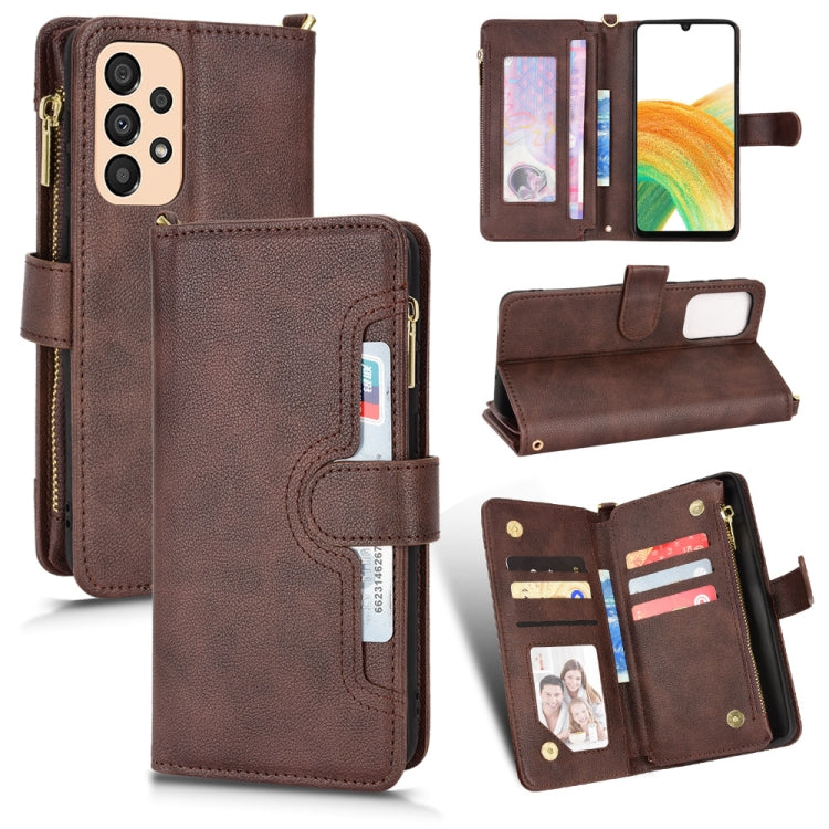 Litchi Texture Zipper Leather Phone Case, For OPPO Realme GT Master / K9, For Google Pixel 5a 5G, For Google Pixel 5 5G, For Samsung Galaxy M23 5G / F23 5G, For Samsung Galaxy Z Fold2 5G, For Samsung Galaxy A13 5G, For Samsung Galaxy A23 4G / M22 4G   ...