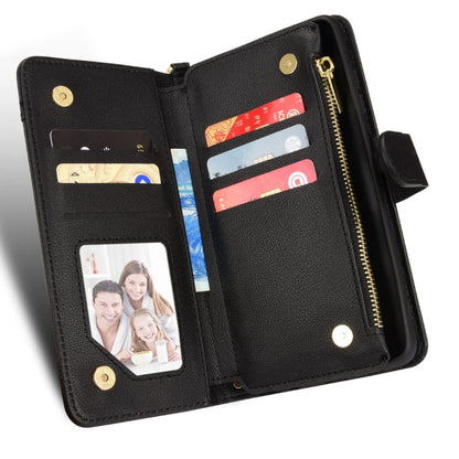 Litchi Texture Zipper Leather Phone Case, For Samsung Galaxy S21 5G, For Samsung Galaxy S22+ 5G, For Samsung Galaxy S22 5G, For Samsung Galaxy Xcover 5, For Samsung Galaxy Z Fold3 5G