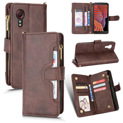 Litchi Texture Zipper Leather Phone Case, For Samsung Galaxy S21 5G, For Samsung Galaxy S22+ 5G, For Samsung Galaxy S22 5G, For Samsung Galaxy Xcover 5, For Samsung Galaxy Z Fold3 5G