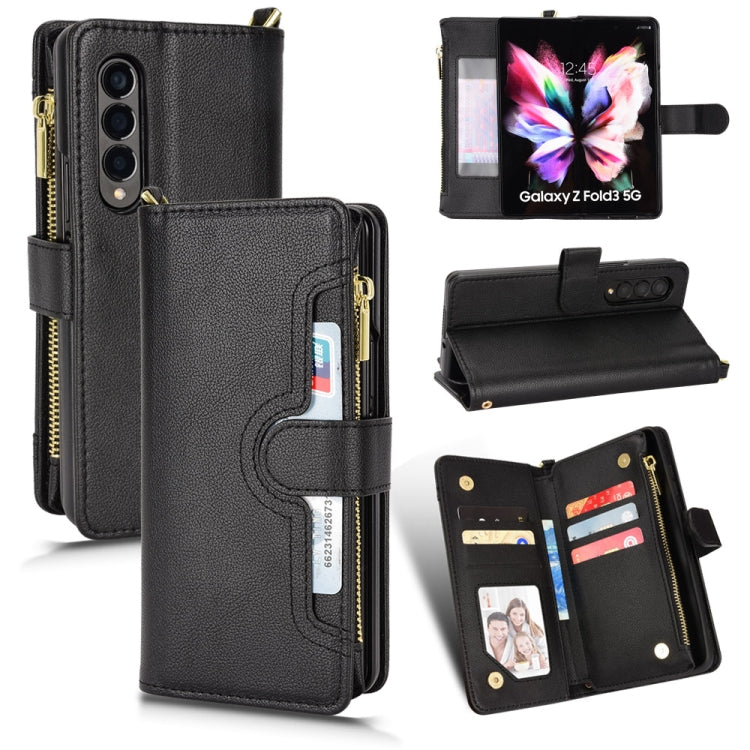 Litchi Texture Zipper Leather Phone Case, For Samsung Galaxy S21 5G, For Samsung Galaxy S22+ 5G, For Samsung Galaxy S22 5G, For Samsung Galaxy Xcover 5, For Samsung Galaxy Z Fold3 5G