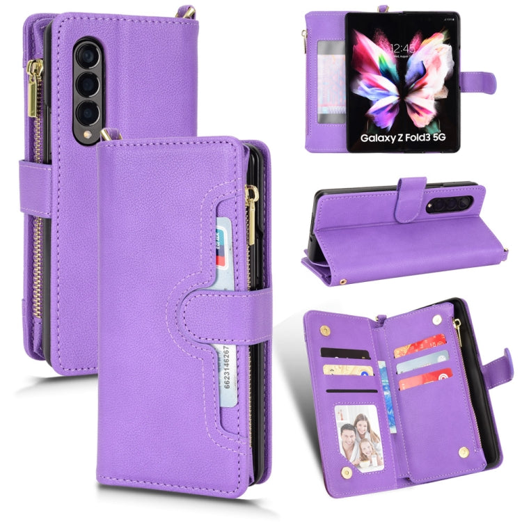 Litchi Texture Zipper Leather Phone Case, For Samsung Galaxy S21 5G, For Samsung Galaxy S22+ 5G, For Samsung Galaxy S22 5G, For Samsung Galaxy Xcover 5, For Samsung Galaxy Z Fold3 5G