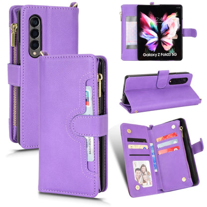 Litchi Texture Zipper Leather Phone Case, For Samsung Galaxy S21 5G, For Samsung Galaxy S22+ 5G, For Samsung Galaxy S22 5G, For Samsung Galaxy Xcover 5, For Samsung Galaxy Z Fold3 5G