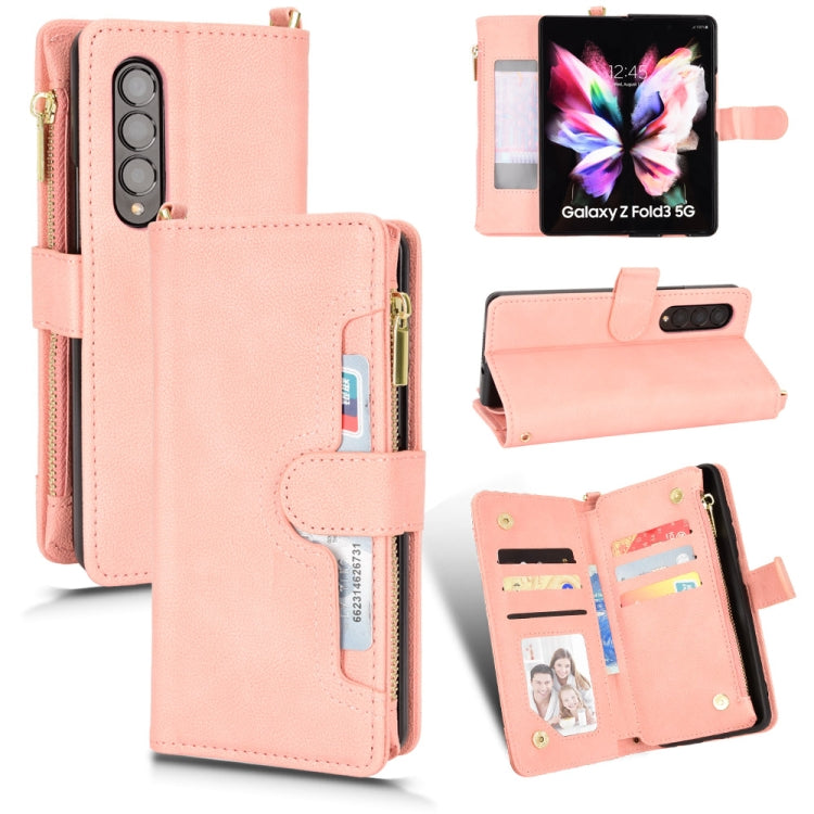 Litchi Texture Zipper Leather Phone Case, For Samsung Galaxy S21 5G, For Samsung Galaxy S22+ 5G, For Samsung Galaxy S22 5G, For Samsung Galaxy Xcover 5, For Samsung Galaxy Z Fold3 5G