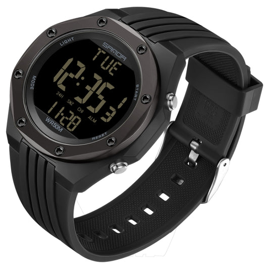 Montre Numérique Électronique Lumineuse Étanche SANDA 6093