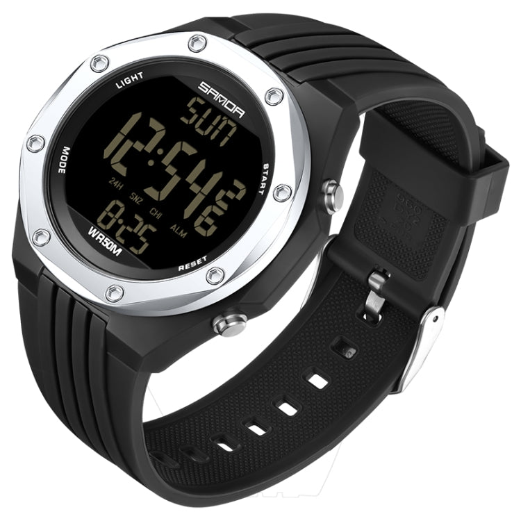 Montre Numérique Électronique Lumineuse Étanche SANDA 6093