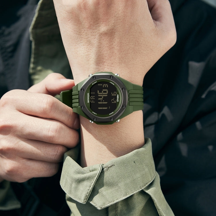 Montre Numérique Électronique Lumineuse Étanche SANDA 6093