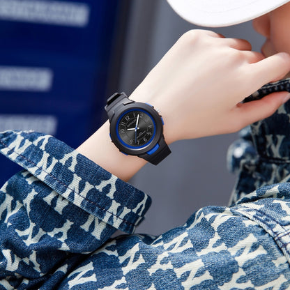 SANDA 6095 Montre électronique étanche de sport pour étudiant